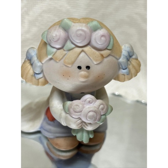 Bumpkins Bisque Porcelain Bride & Groom Figurines Fabrizio George Cake Toppers - Picture 8 of 10